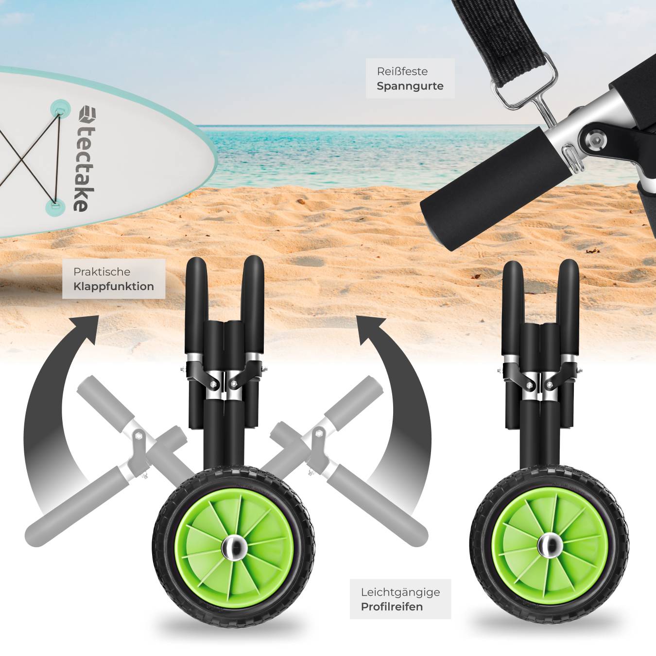 Surfboard Transportwagen WaveWheel
