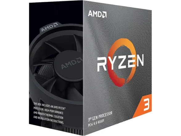 AMD Ryzen 3 3300X - 3.8 GHz - 4 cores - 8 tråde - 16 MB cache - Socket AM4 - Box