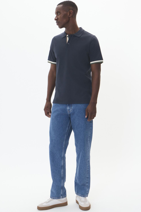 Matinique blauwe heren polo