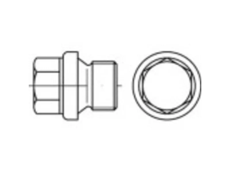 TOOLCRAFT 1061788 Låseskruer 3/8 Zoll DIN 910 Rustfrit stål A5 10 stk