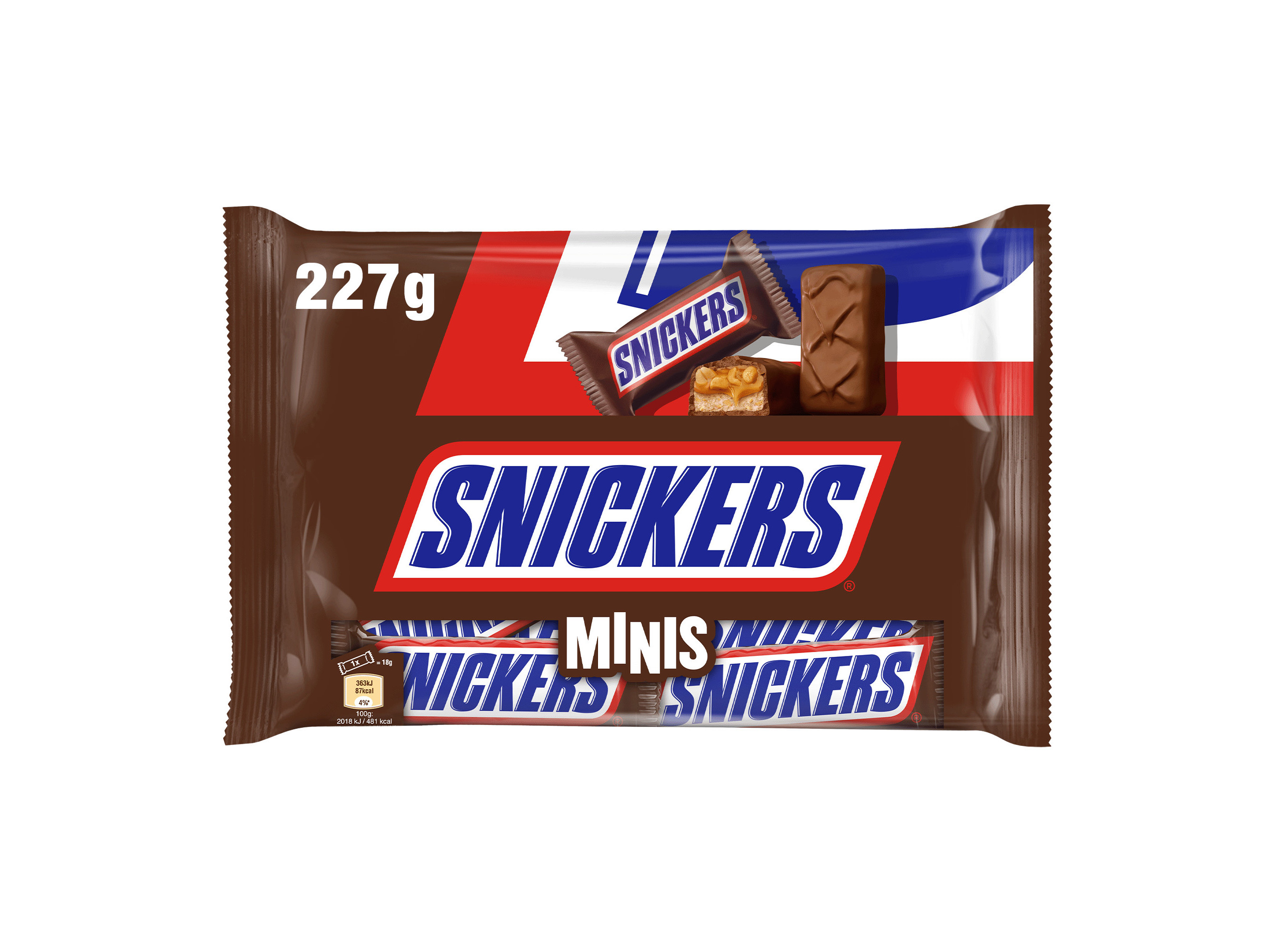 CHOCOLATES SNICKERS MINIS 227 G