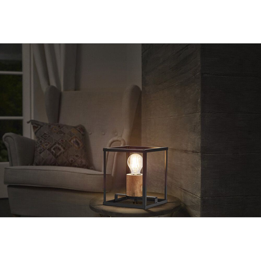 BORDLAMPE LEDVANCE NAIROBI SVART/TRE
