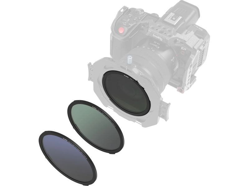 Smallrig VND Filter Kit Filter mit dualer CPL VND-Filterfunktion