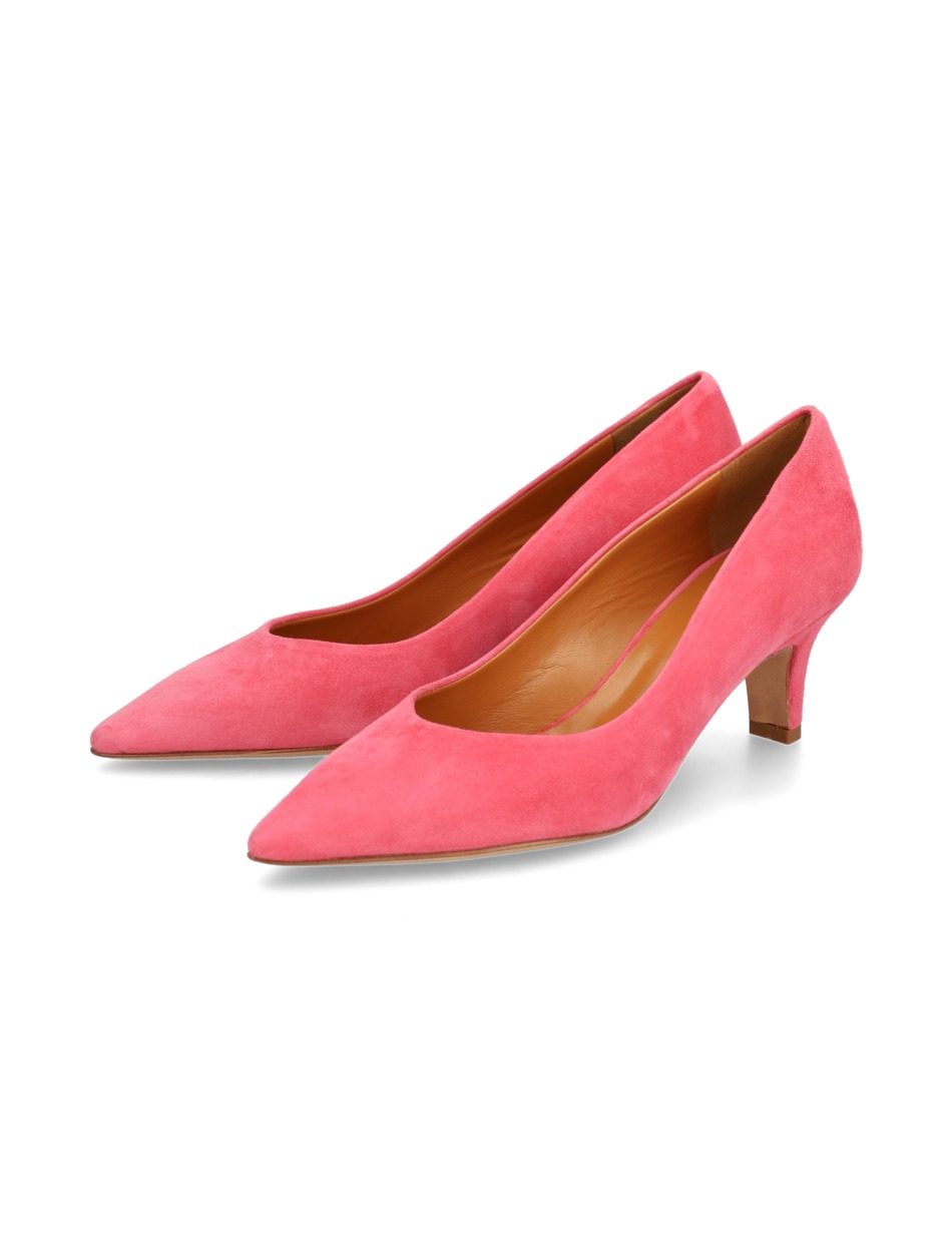 Veloursleder Pumps
