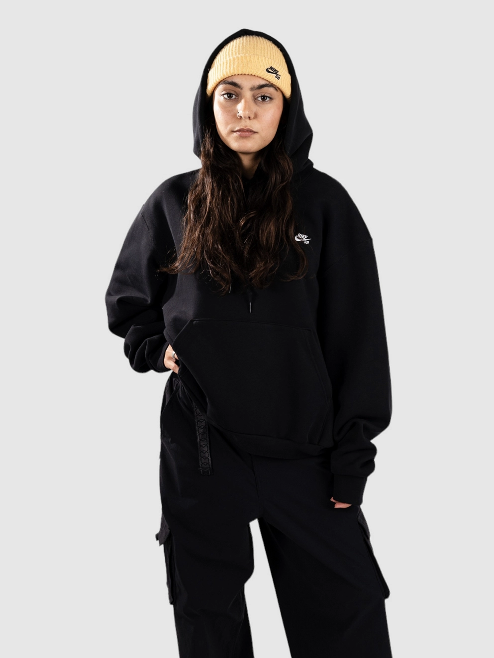 Nike Sb Skate Hoodie black/white
