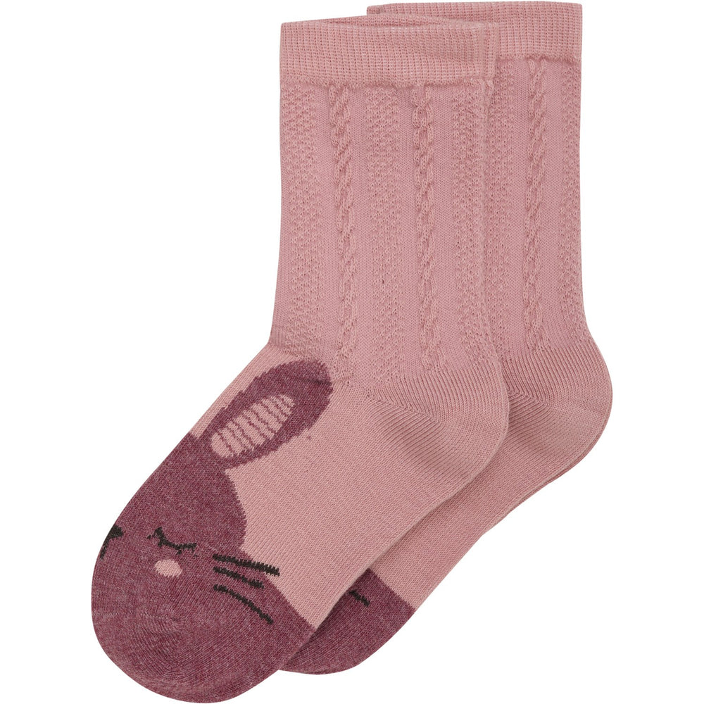Køb Minymo Ash Rose Strømper 2-Pak