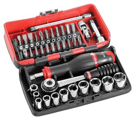 FACOM Coffret compact de serrage 1/4    Set de vissage 38 outils R2NANOPB