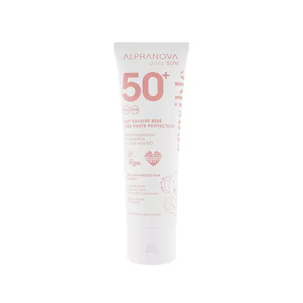 Loção Protetora Solar Infantil Alphanova Daily Sun FPS 50+ 50ml