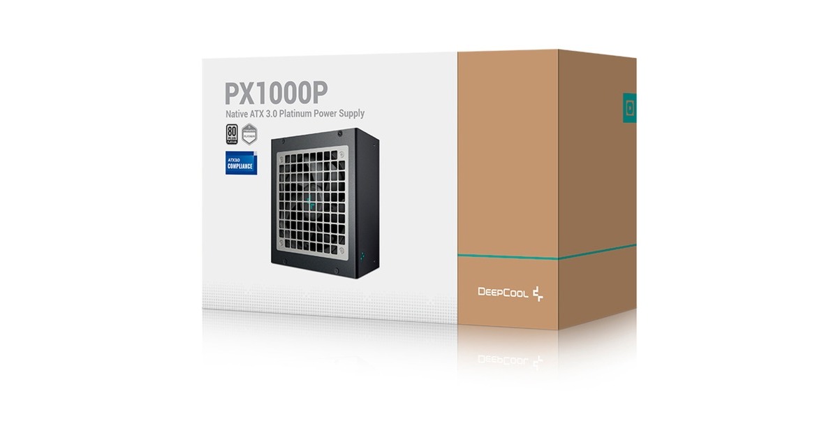 DeepCoolPX-P Platinum modulaire 1000 watt voeding   (5x PCIe)