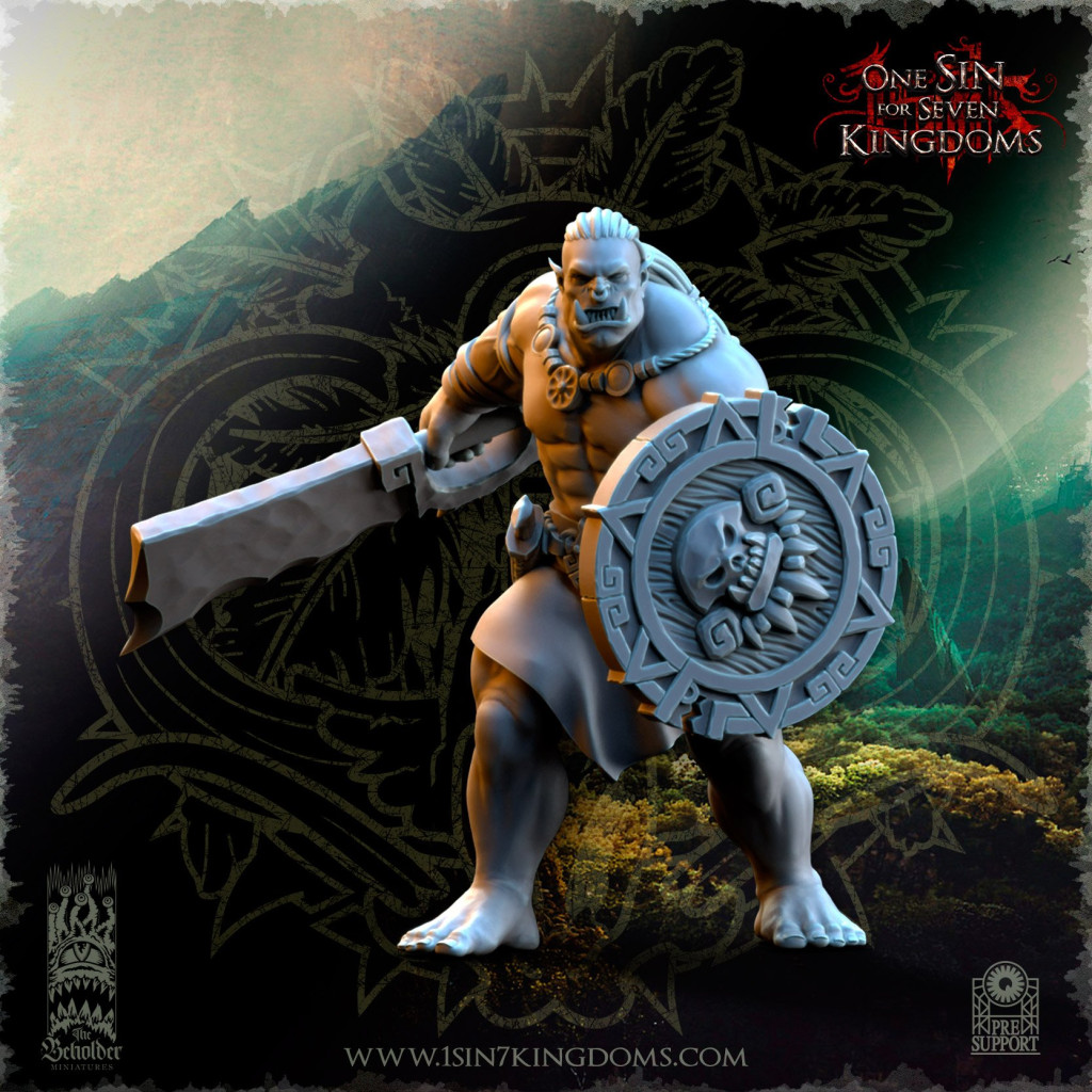 The Beholder Miniatures - Orcs - Soldats