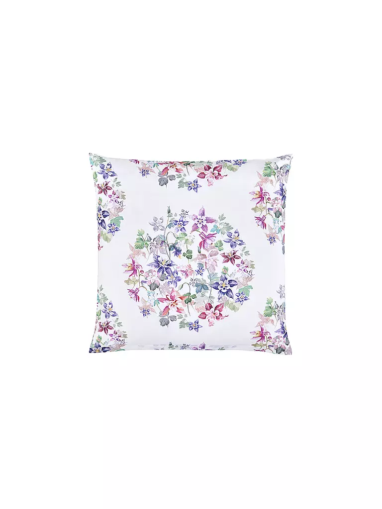 CHRISTIAN FISCHBACHER Satin Kissenbezug ALEA 70x90cm Weiss weiss