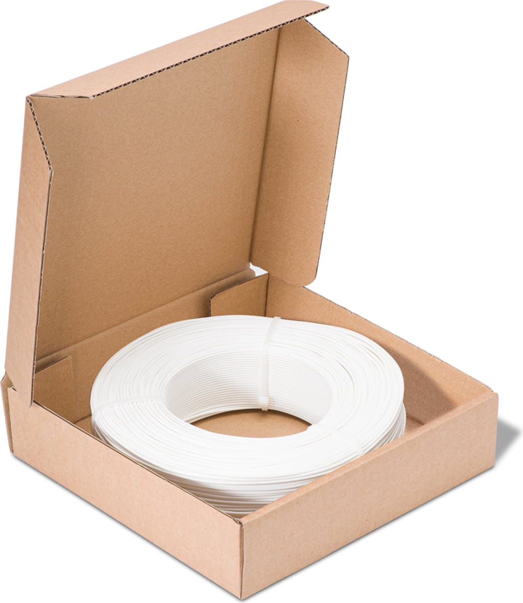 Fiberlogy  Refill Easy PLA White, 1,75 mm (850 g)    Easy PLA Refill für die Masterspool in Weiß