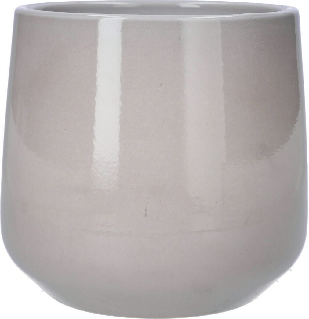 Duif bloempot Puglia taupe D 14,5 H 13,5 cm