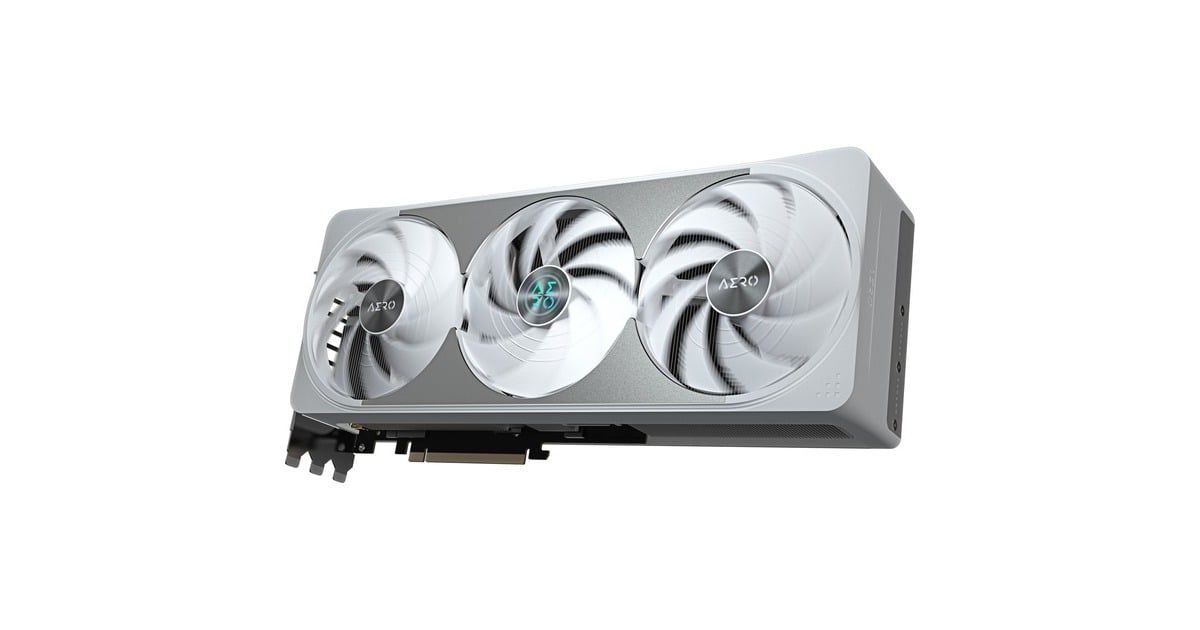 GIGABYTEGeForce RTX 5070 Ti AERO OC 16G grafische kaart  (3x DisplayPort, 1x HDMI)