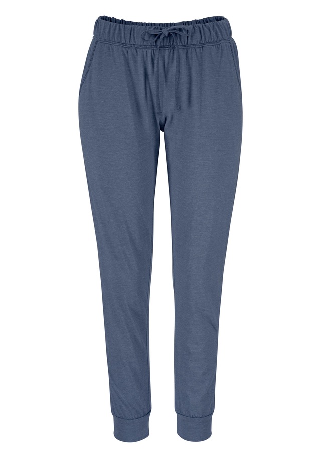 Arizona Pyjama, 2 Stk. in melierter Qualität mit Knopfleiste
