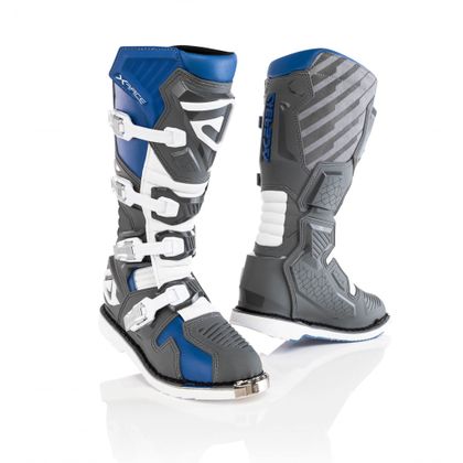 Bottes cross Acerbis X-RACE BLUE/GREY 2023 - Bleu / Gris