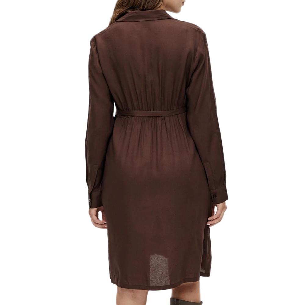 Mamalicious Robe Marron Femme Mamalicious Lia