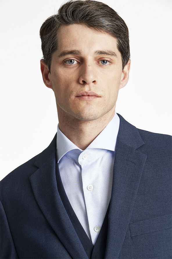Lindbergh Suit med let stretch Blue mel
