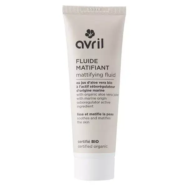 Fluido Facial Matificante Orgânico Avril 50ml