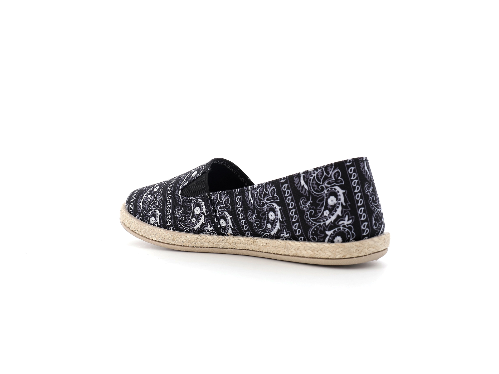 Les petites bombes-ZOE BANDANA Textile Noir Blanc
