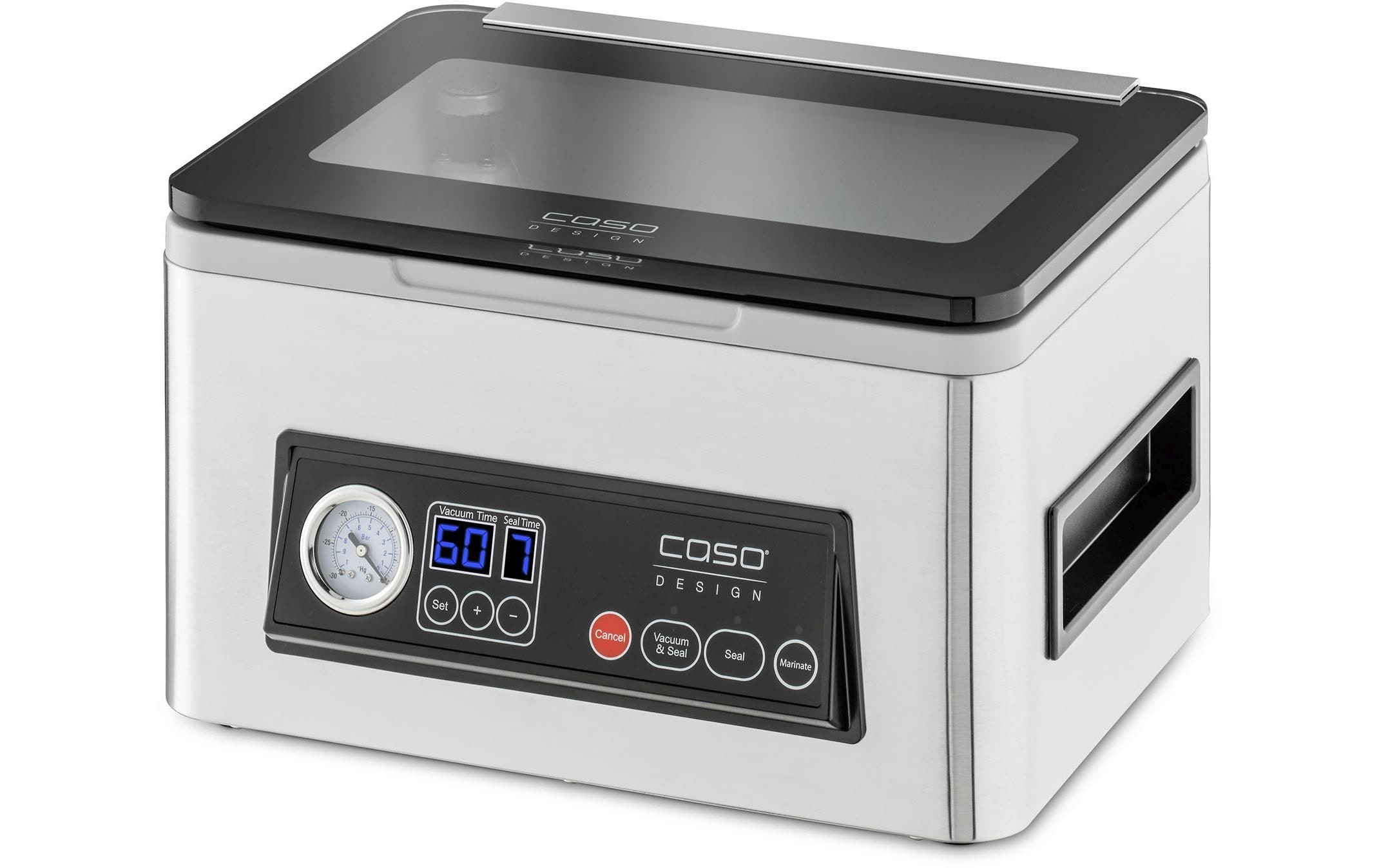 Vakuumiergerät VacuChef 50 Schwarz/Silber<br>Profi-Kammervakuumierer
