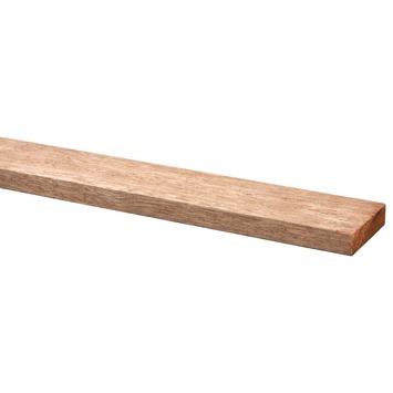 Lat geschaafd hardhout 12x55 mm 210 cm