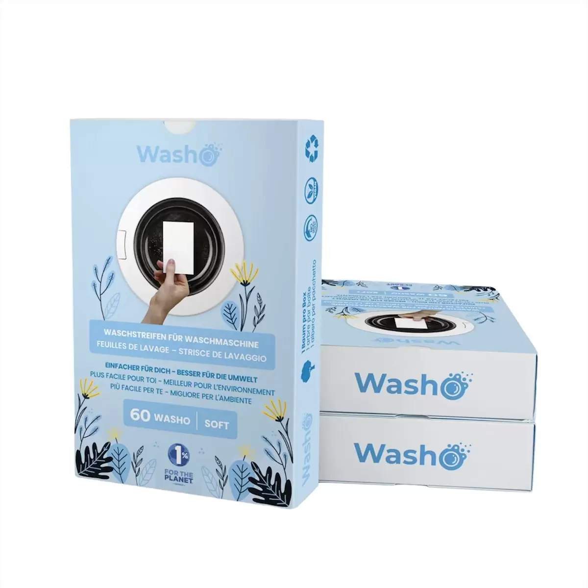 Waschstreifen SOFT 3er Set Washo