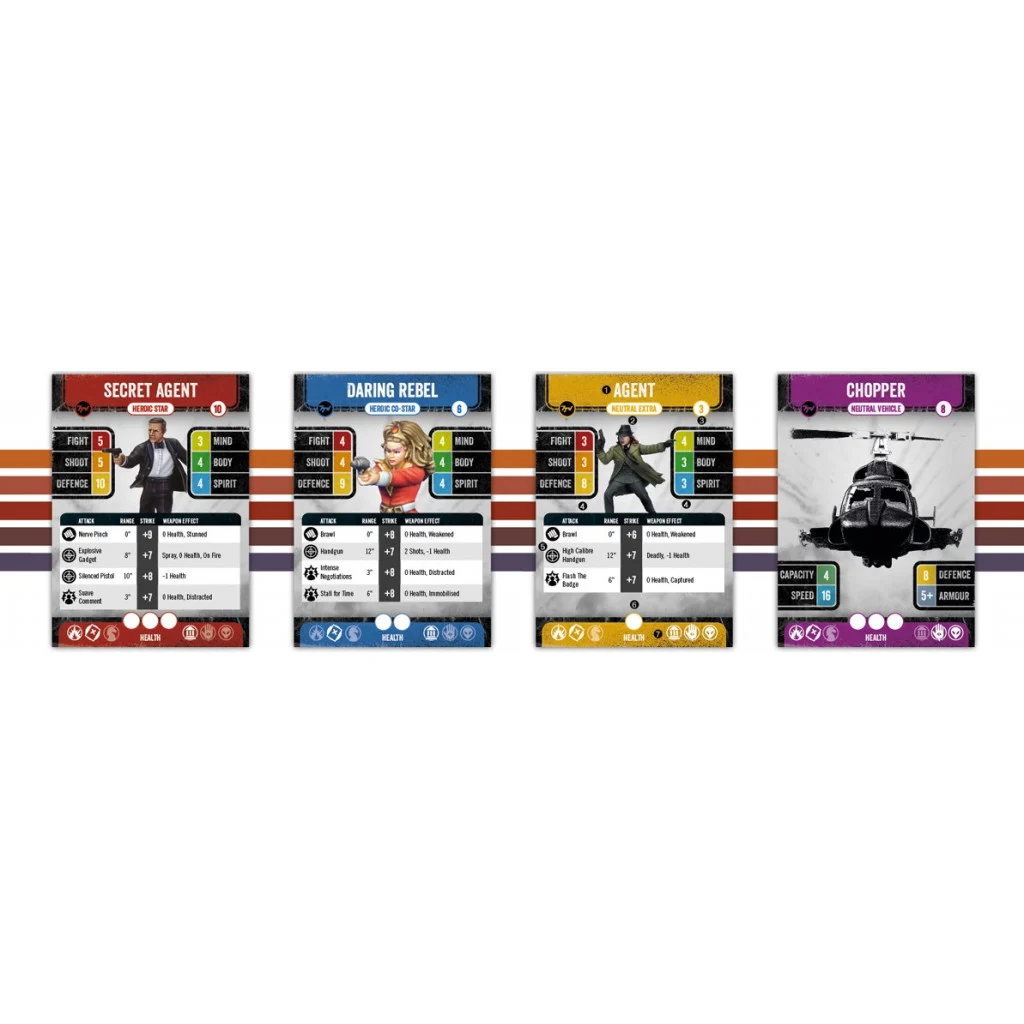 7TV - 7TV Core Rulebook Profile Cards