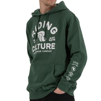 Sweat RIDING CULTURE HOODIE - Vert