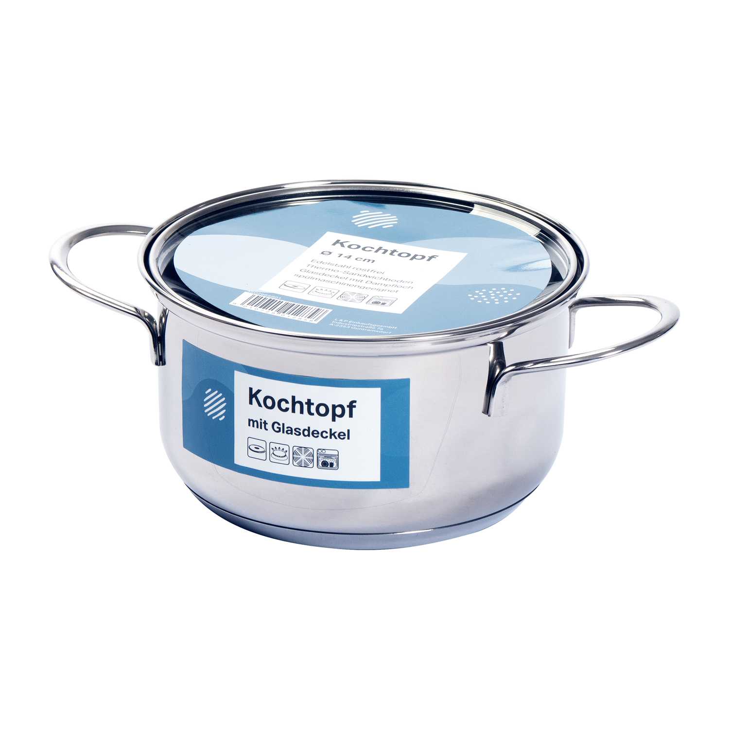 novooo Kochtopf 14cm Edelstahl