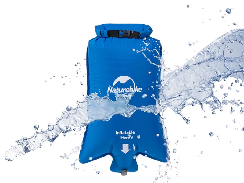 Naturehike Drybag opblaaszak - Blue