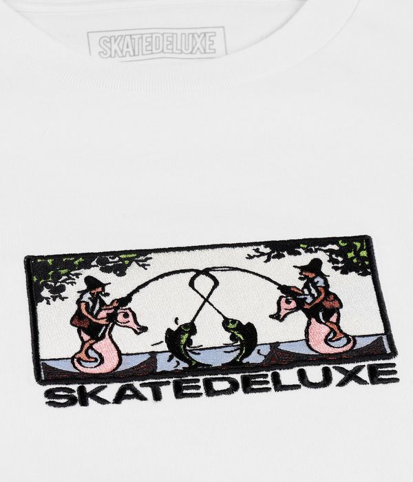 skatedeluxe Fisherman Organic T-Shirt (white)