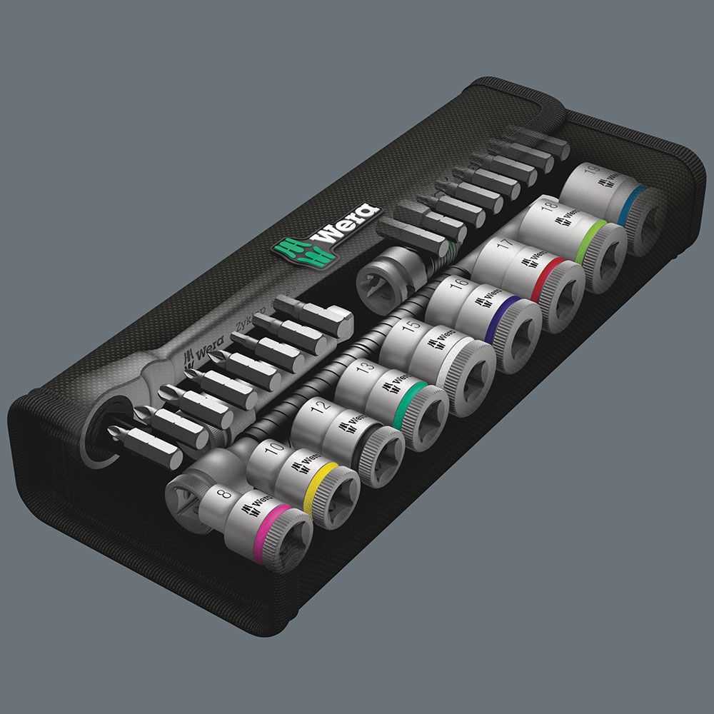 Wera 8100 SB 8 Zyklop Metal-Knarrensatz (3/8