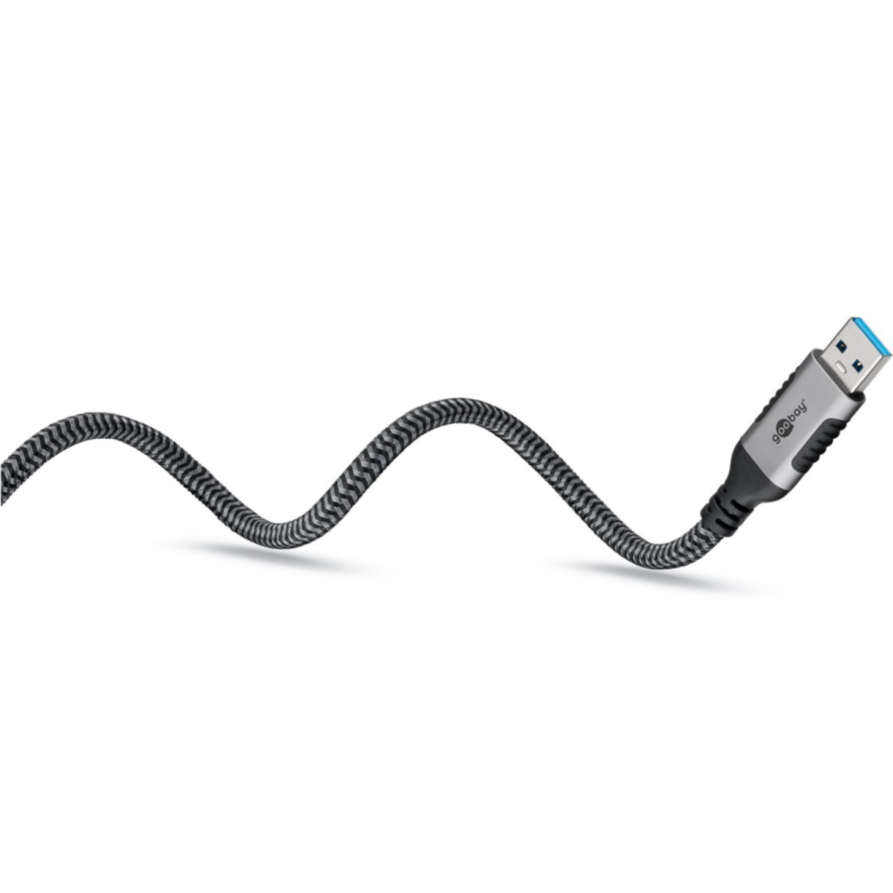(3m) USB auf CAT 6 Ethernet LAN RJ45 Netzwerk Kabel Patchkabel FTP (70499) - Grau