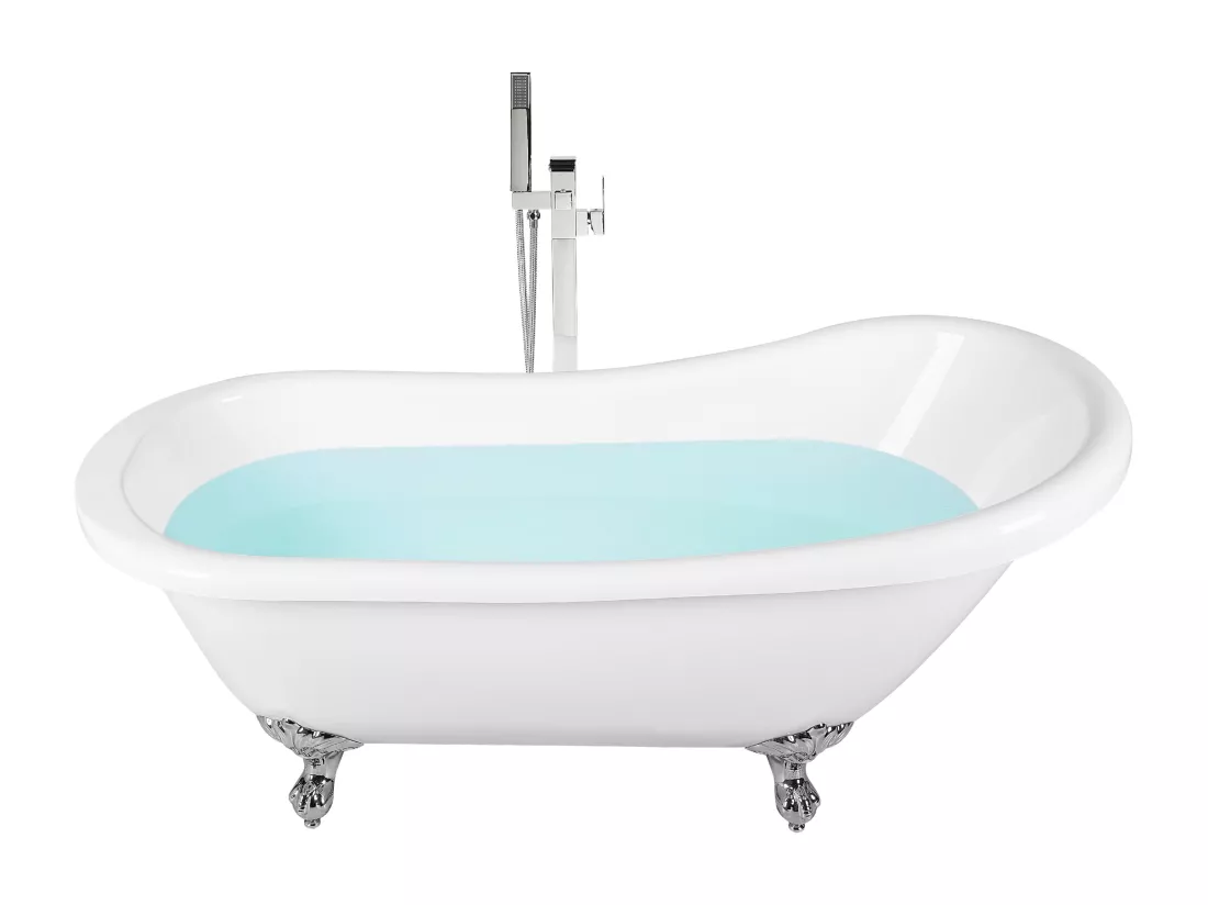 Baignoire îlot blanche 153 x 77 cm CAYMAN