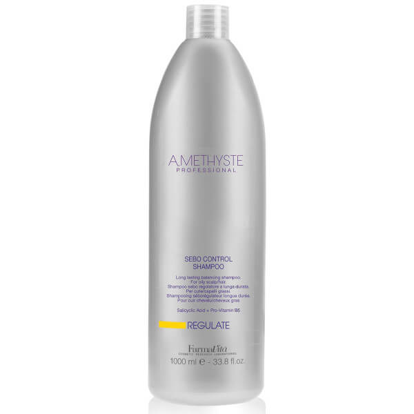 Shampooing cuir chevelu sensible/gras Sebocare Amethyste Farmavita  1L