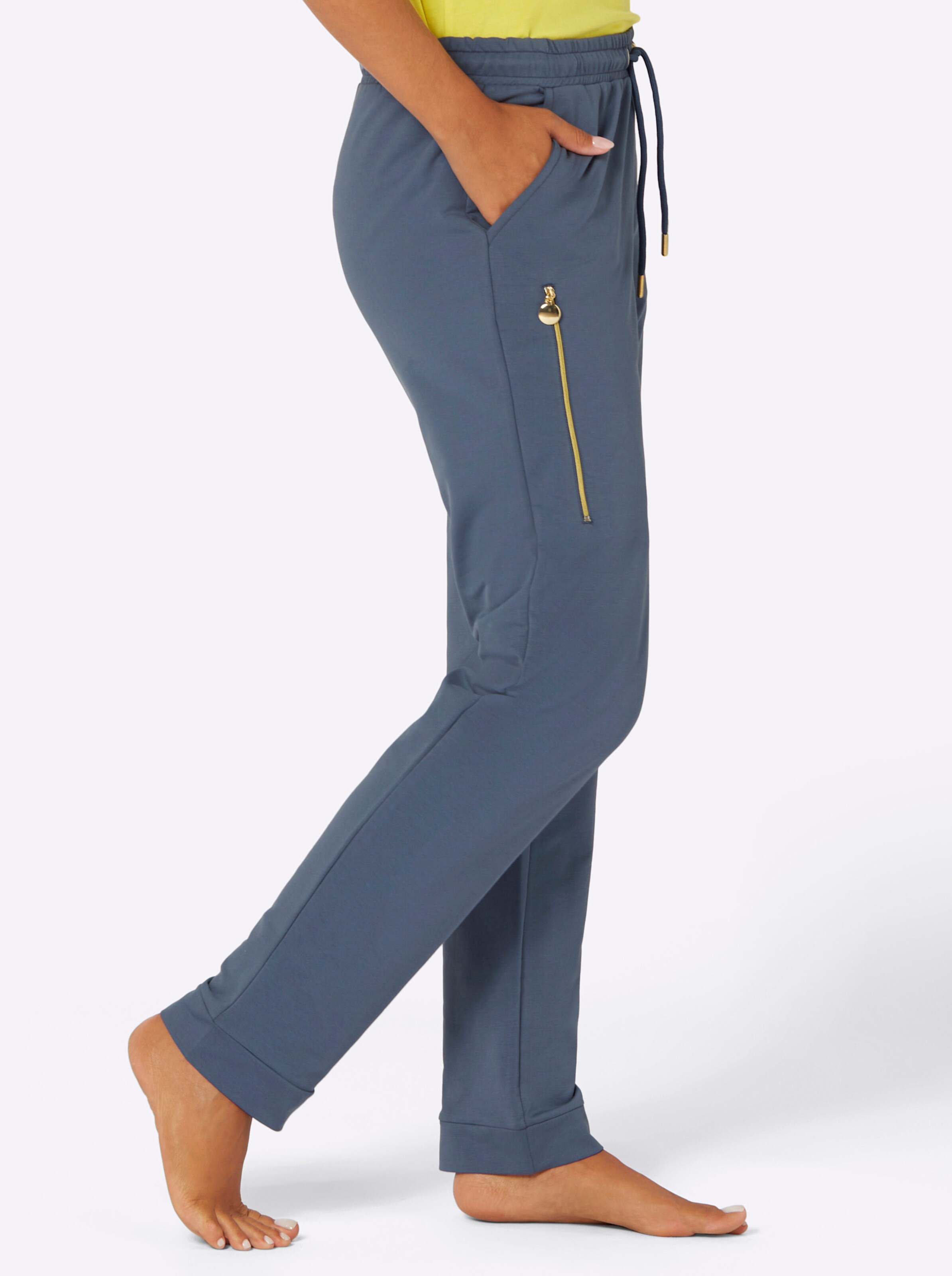 feel good Hose in rauchblau