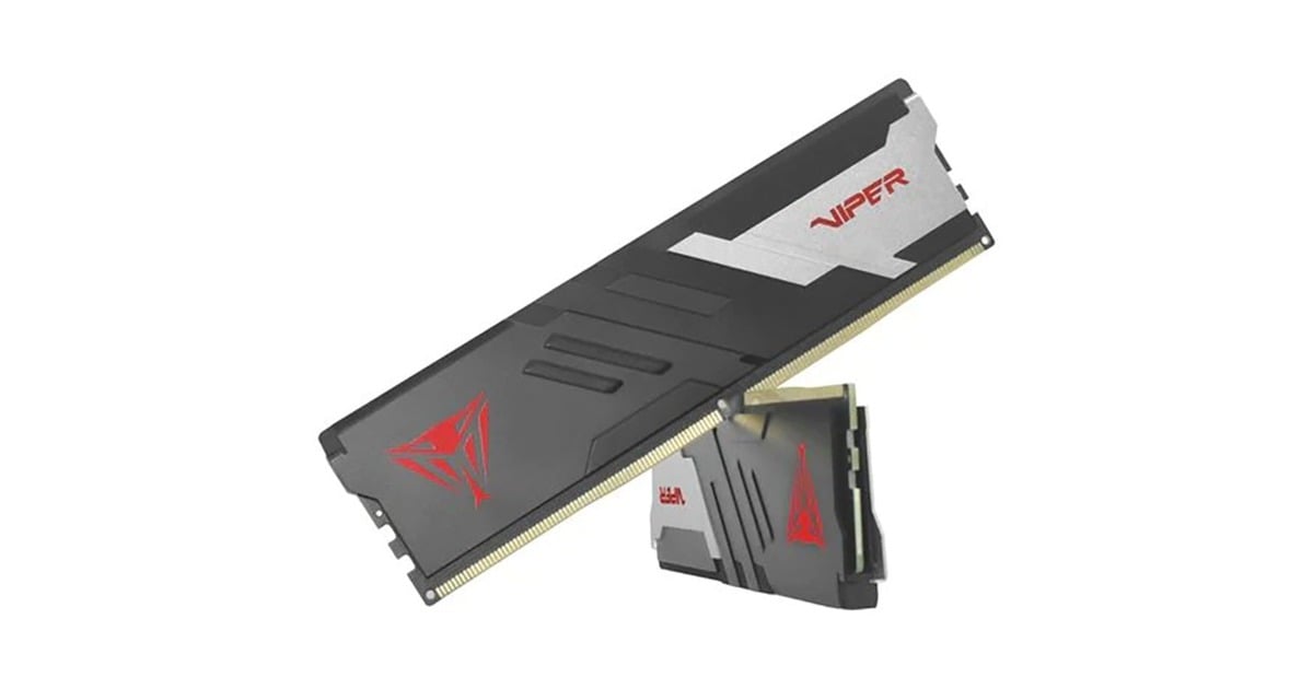 Patriot32 GB DDR5-6400 Kit werkgeheugen  (Zwart, Viper Venom, XMP 3.0)