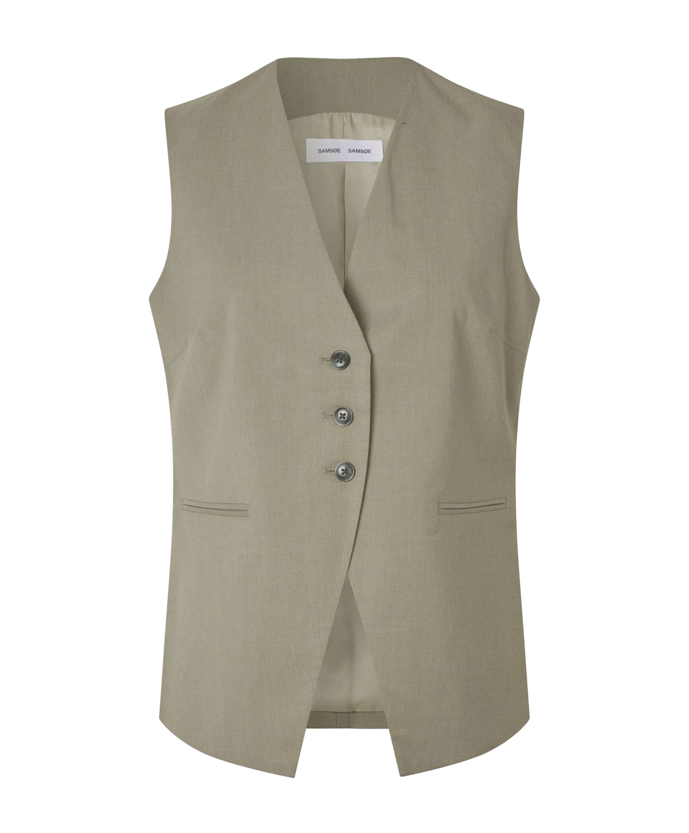 Samsøe Samsøe Dames gilet groen