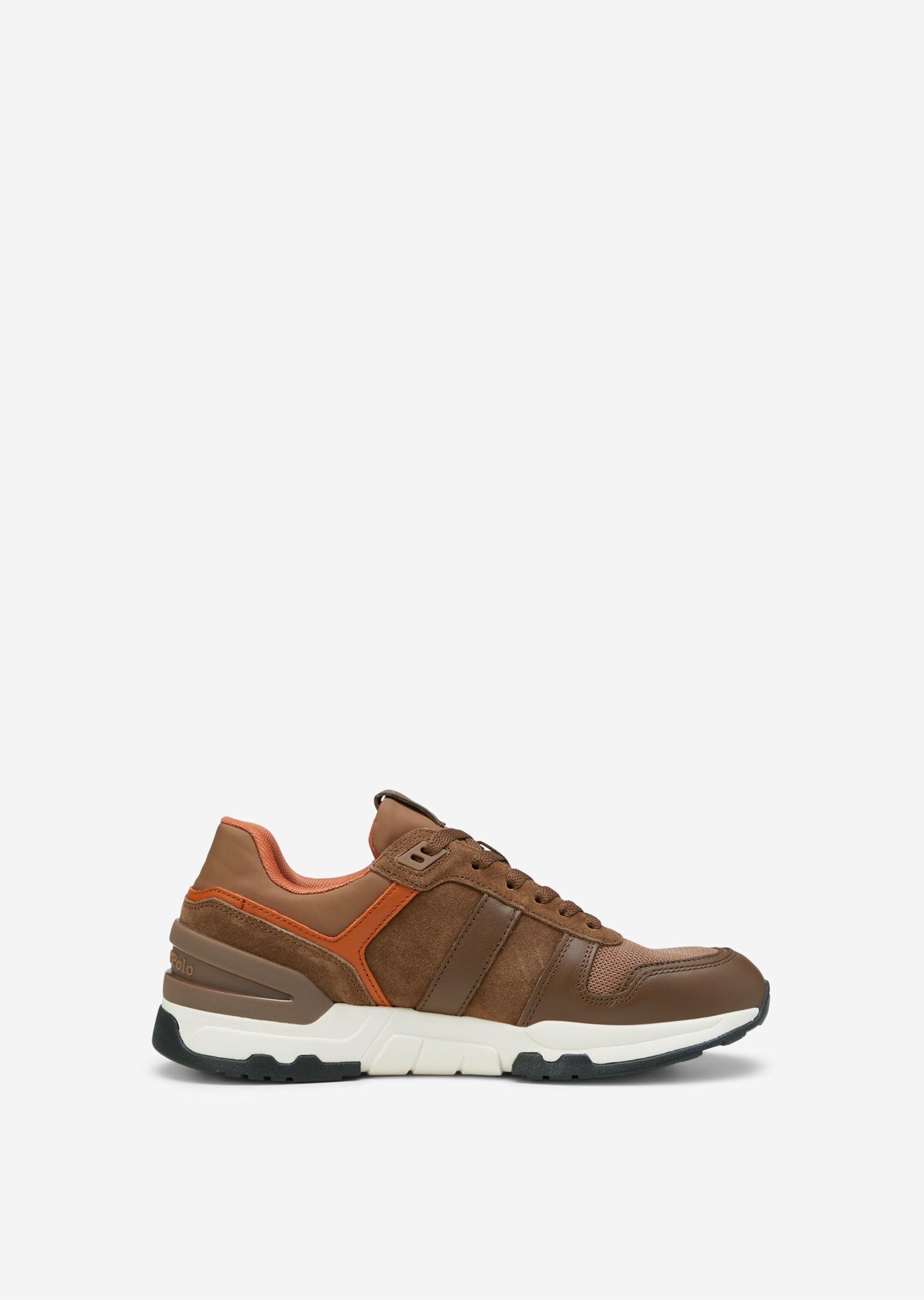 Sneaker mit zweifarbiger Laufsohle