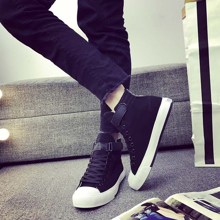 Solejoy - Canvas High-Top Sneakers