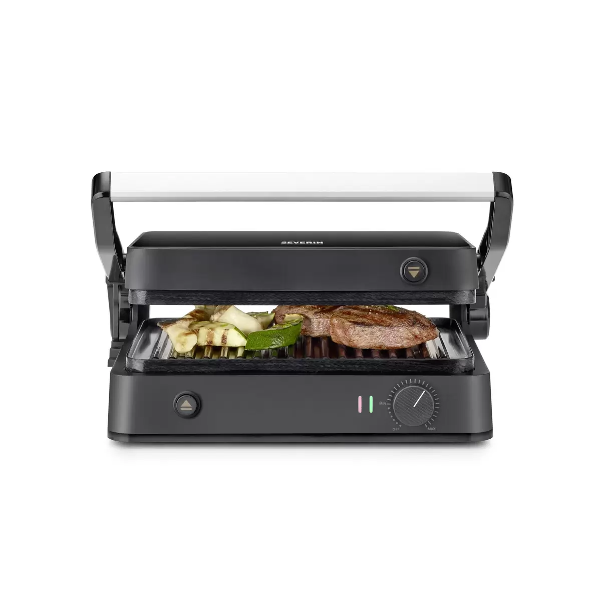 Kontaktgrill nur Grill Severin KG2398 Anthrazit