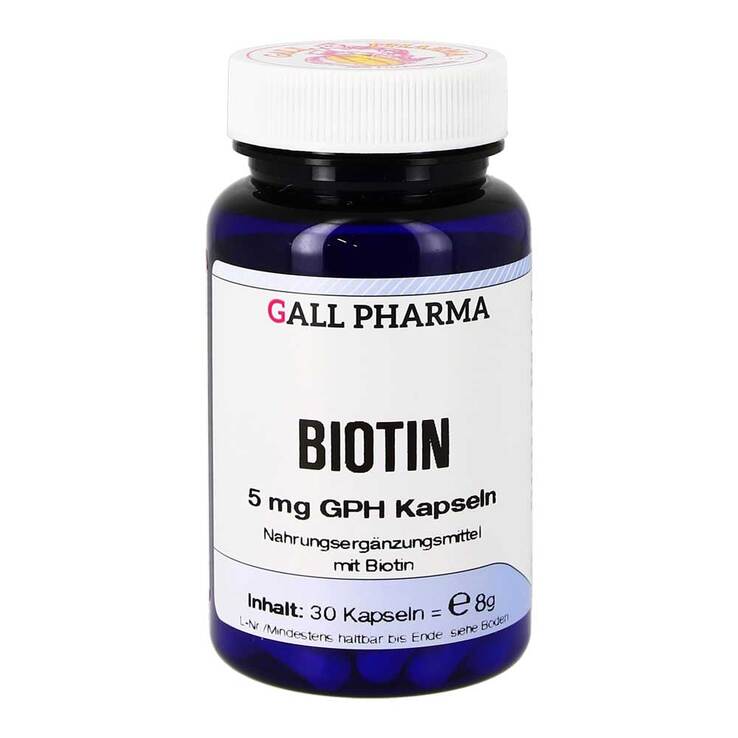Biotin 5 mg GPH Kapseln, 30 St