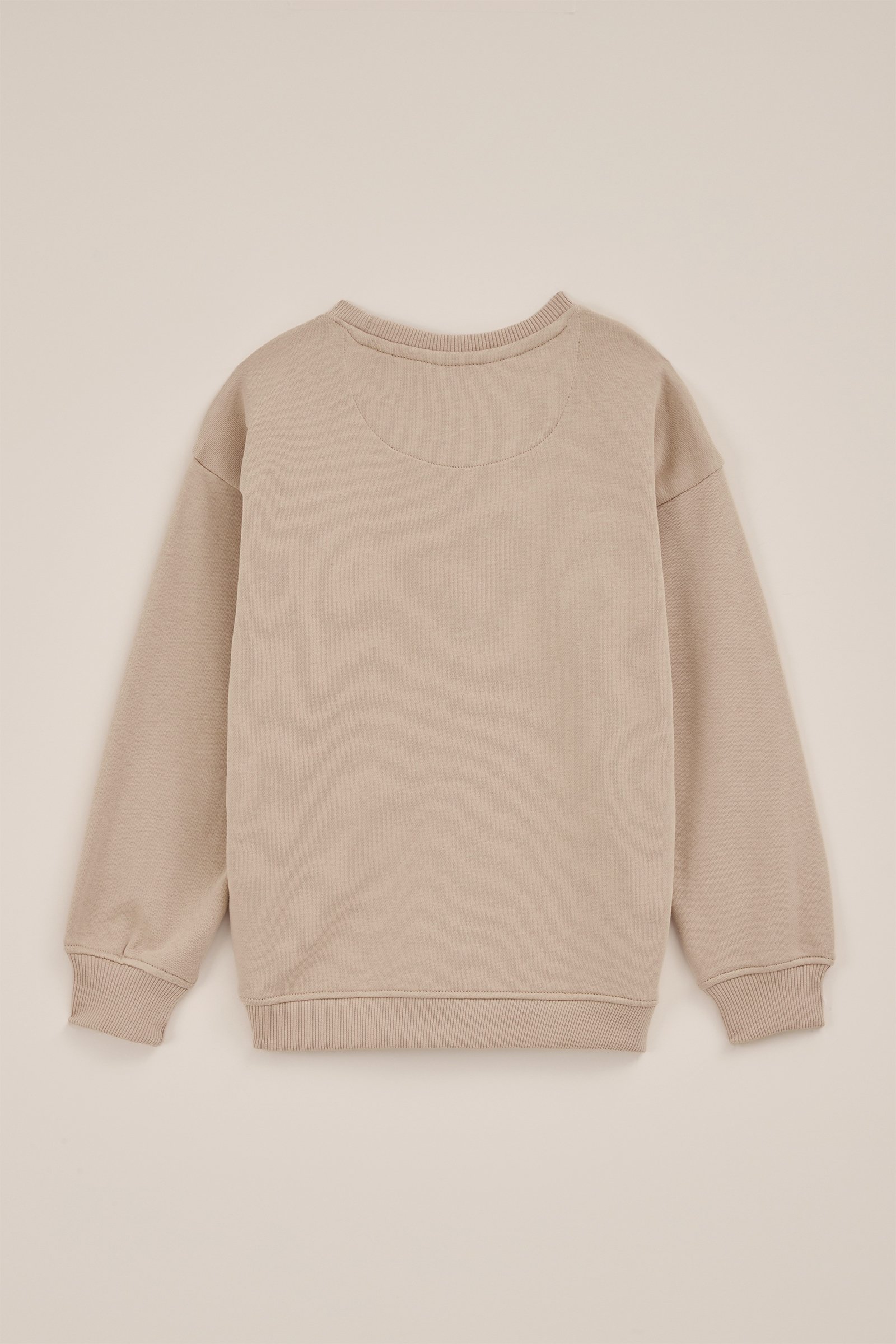 Meisjes SmileyWorld® sweater met opdruk WE Fashion Beige