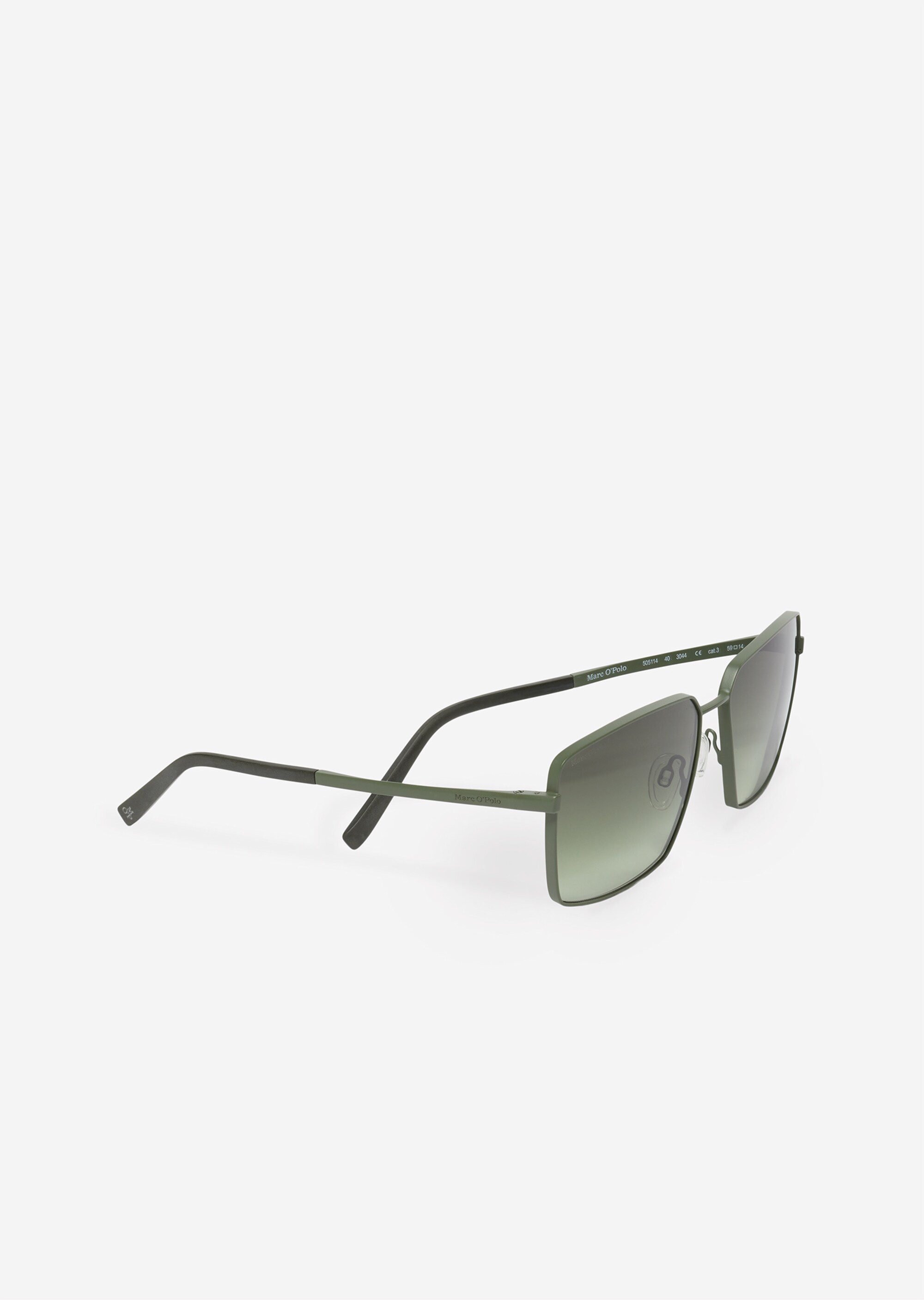 Herren-Sonnenbrille mit Metallrahmen