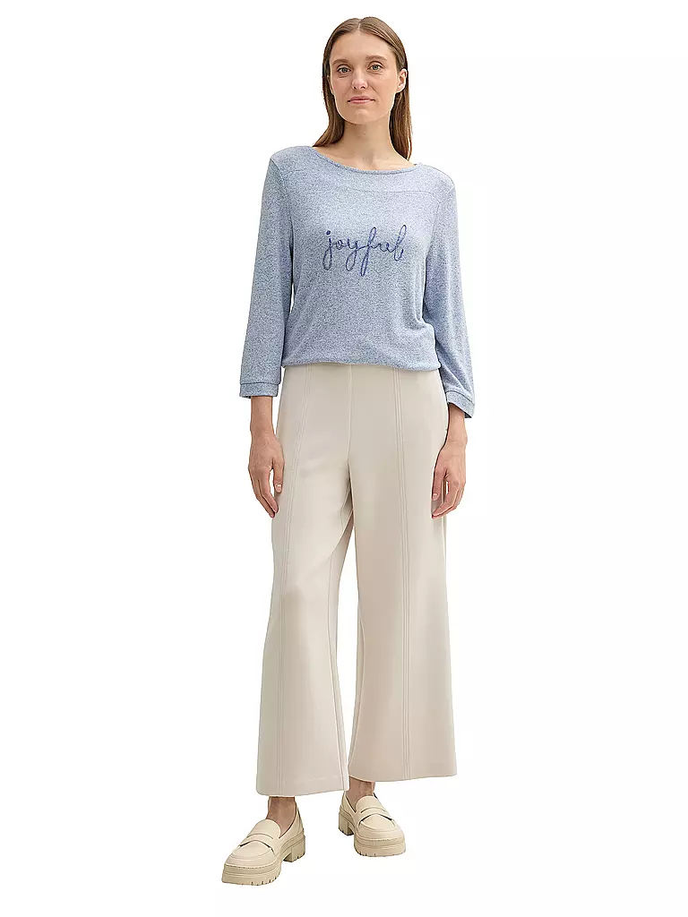 TOM TAILOR Langarmshirt blau
