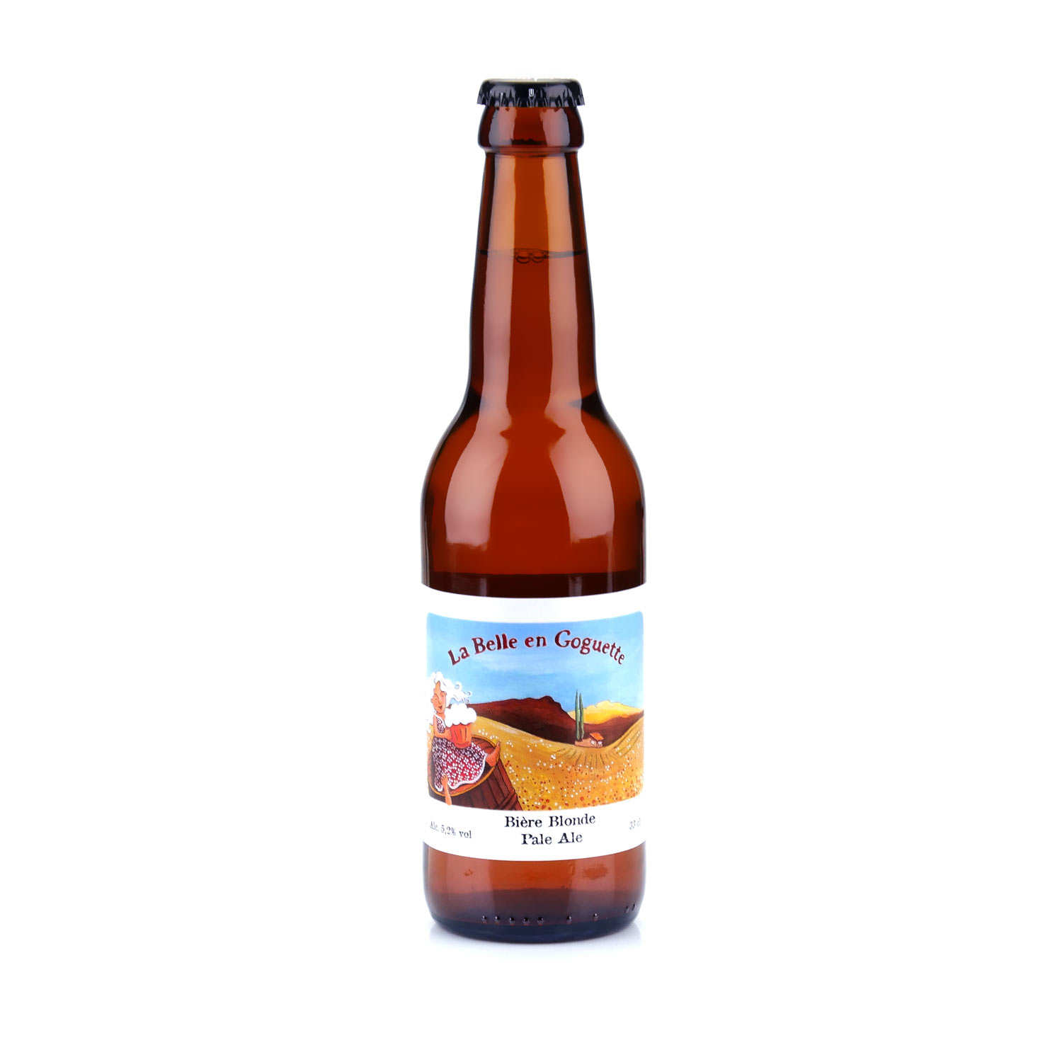 La Belle en Goguette - bière blonde du Languedoc bio 4.8%