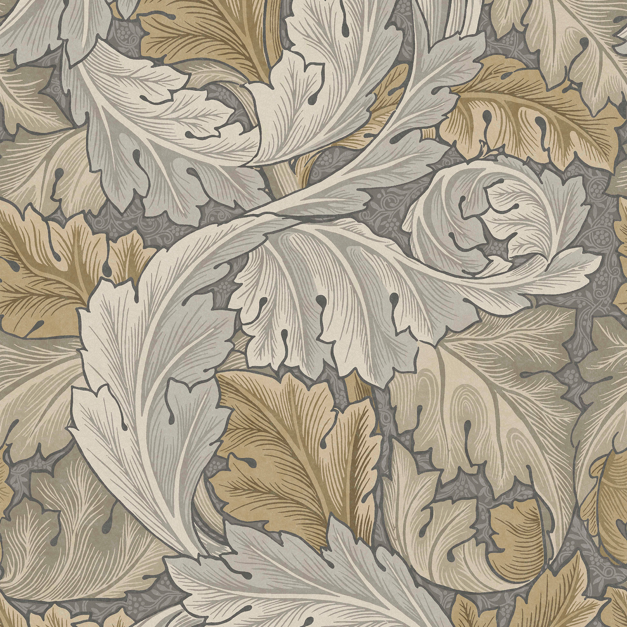 Vliesbehang Acanthus Neutral