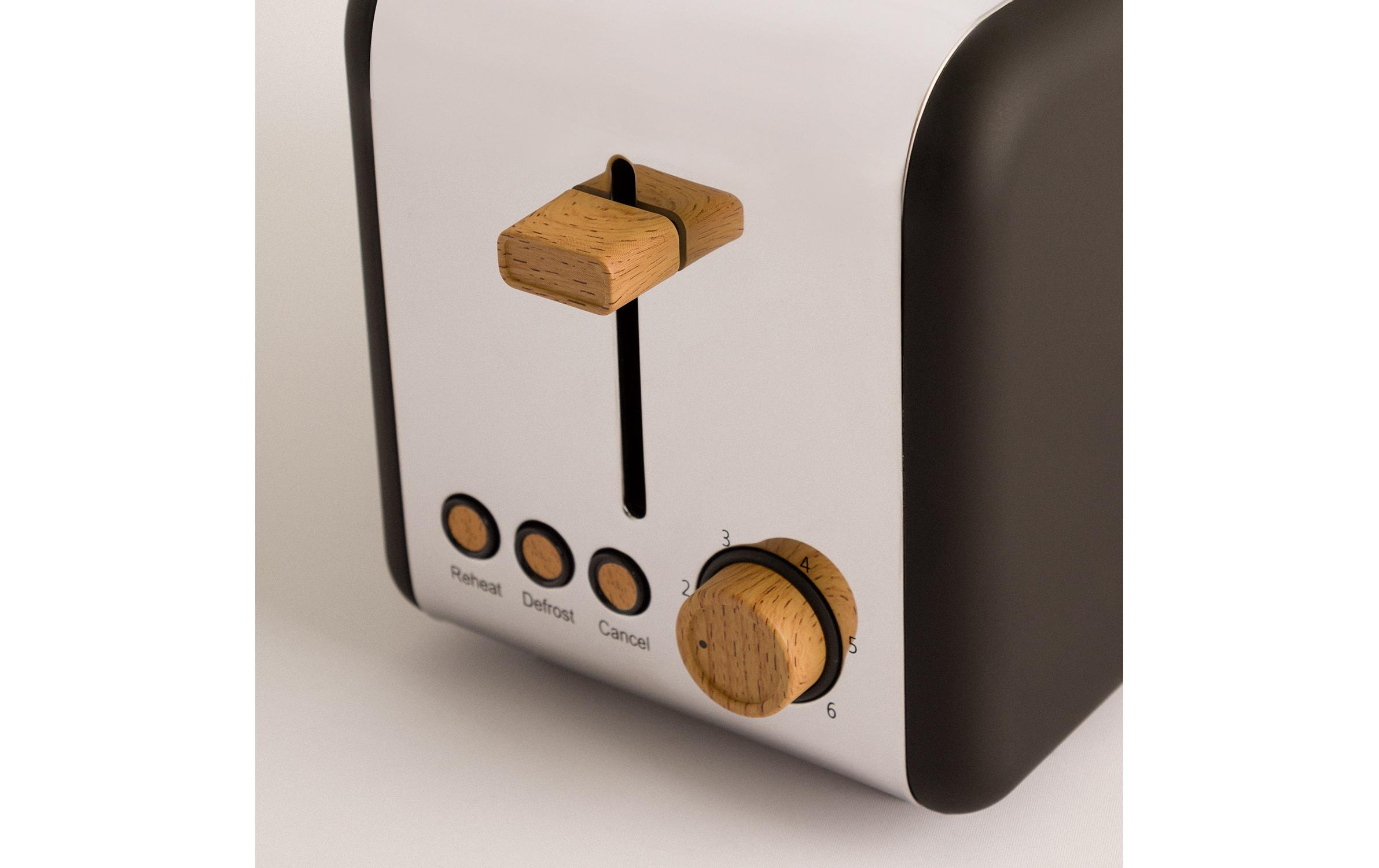 Toaster Retro SchwarzToaster im Retro-Design