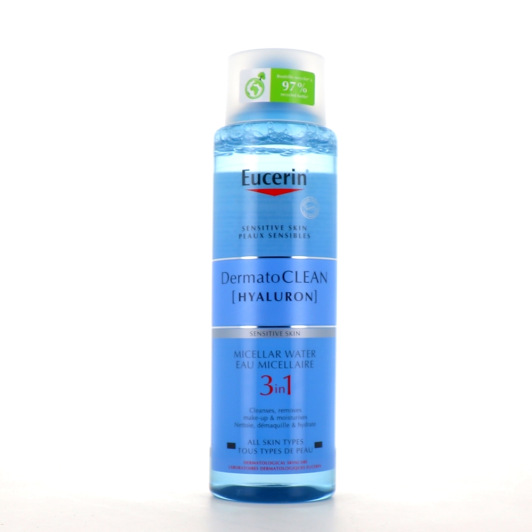 Lotion démaquillante micellaire 3en1 Eucerin DermatoClean